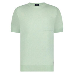 Marco Manzini 25108yv58 yvan knitted t-shirt melange