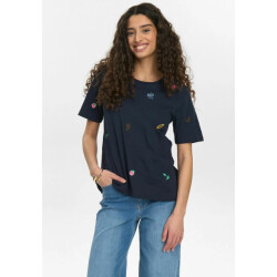 Nümph 705554 nuzoey t-shirt gots 3038 dark sapphire