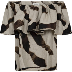 Copenhagen Muse Cmnatuli blouse peyote w. black