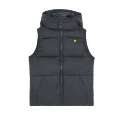 Lyle and Scott Winter gilet jongens donker navy gewatteerd