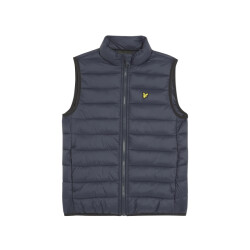 Lyle and Scott Winter gilet jongens donker navy gewatteerd