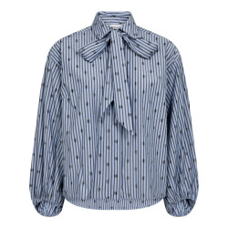 Co'Couture Cc trixie dot bow shirt