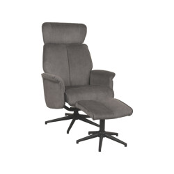 Label51 Fauteuil verdal - cosmo incl. hocker 79x77x109 cm