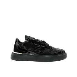 Benjamin Berner Reflective camouflage calfskin sneaker