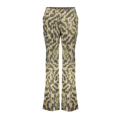 Geisha pants 51396-20 720 sand/green