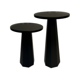 CaliCosy Set van 2 ronde salontafels h47 / h57 cm lilyum