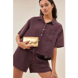 By-Bar Amsterdam 25512023 mara linen blouse