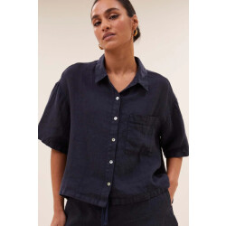 By-Bar Amsterdam 25512023 mara linen blouse