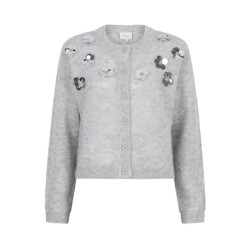 Dante 6 D6 fawn sequin cardigan