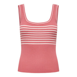Jacqueline de Yong nanna s/l square neck stripe top 15344853 rose of sharon