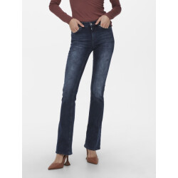 Only onlblush mid flared dnm rea409 noos 15233833 blue black denim