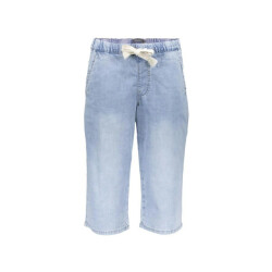 Geisha capri elastic waist 51306-10 830 bleached denim