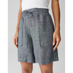 Opus melane shorts linen 105613218100 melane shorts 60020 coal