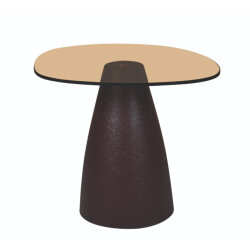 Brix bijzettafel mylon brown 50cm -