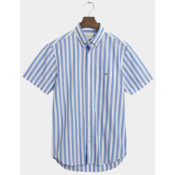 Gant Casual hemd korte mouw reg classic poplin stripe ss 3250142/419