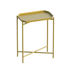 CaliCosy Bijzettafel met rechthoekig blad met rand h56 cm parker