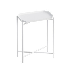CaliCosy Bijzettafel met rechthoekig blad met rand h56 cm parker