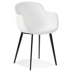 Alterego Rachel stoel met armleuningen 59x54x80 cm