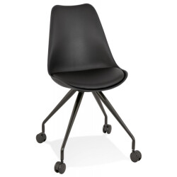 Alterego Bureaustoel op wielen skin 60x60x92 cm