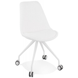 Alterego Bureaustoel op wielen stef 60x60x92 cm