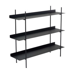 CaliCosy Rek met 3 rechthoekige metalen planken l120 cm piper