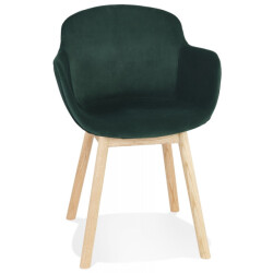 Alterego Stoel met armleuningen frida 59x54x80 cm