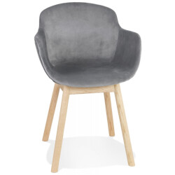 Alterego Stoel met armleuningen frida 59x54x80 cm