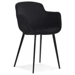 Alterego Stoel met armleuningen armada 59x54x80 cm