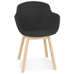 Alterego Stoel met armleuningen lambic 59x54x80 cm