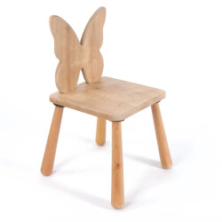 CaliCosy Kinderstoel met vlinderrugleuning l30 cm mael