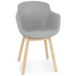Alterego Stoel met armleuningen lambic 59x54x80 cm