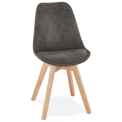 Alterego Microvezel stoel axel 48x56x85 cm
