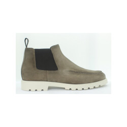 Giorgio 93903 suede enkellaarsje met witte rubber zool