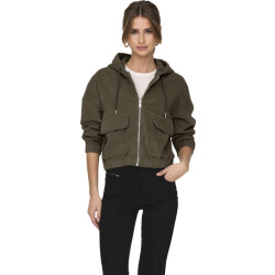 Only Onlkenzie l/s cord jacket pnt noos morel