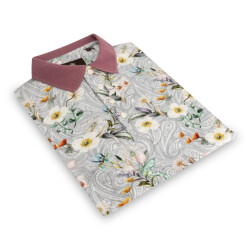 Circle of Gentlemen Padrino poloshirt fil d'écosse stretch