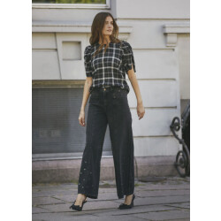 Co'Couture Sifcc eyelet wide ll jeans