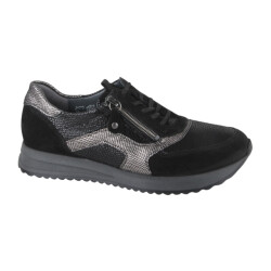Waldläufer 752004-406-001 dames veterschoenen sportief