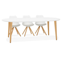 Alterego Ronde uitschuifbare eettafel iglou