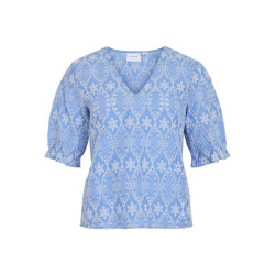 Vila Vimolly v-neck 24 top dessin