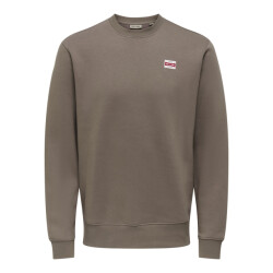 Only & Sons Onsdawson reg crew vd taupe