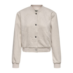 Only Onldawny life faux suede bomber cc pnt beige
