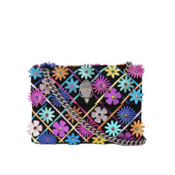 Kurt Geiger Mini kensington flowers tas leather