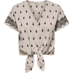 Only Onlsiesta willa emb ss knot but top wvn pumice sto