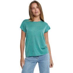 Minus Ms carlina knit tee frosty spruce met.