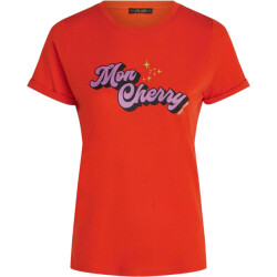 King Louie Elly tee placement print spicy orange