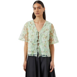 Y.A.S Yaslucca 2/4 tie top d2d ambrosia/flower embr