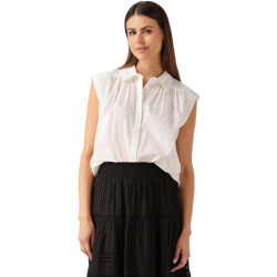 Minus Mssilia sleeveless top cloud dancer