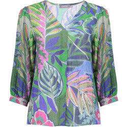 Geisha Blouse blue