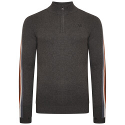 Dare2b Heren dutiful ii stripe marl half zip sweatshirt