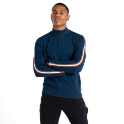Dare2b Heren dutiful ii stripe marl half zip sweatshirt